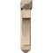 Ekena Millwork Westlake Arts and Crafts Smooth Bracket w/ Offset Brace, Douglas Fir, 7 1/2"W x 26"D x 38"H BKT0806X26X38WTL03SDF - alternate 3